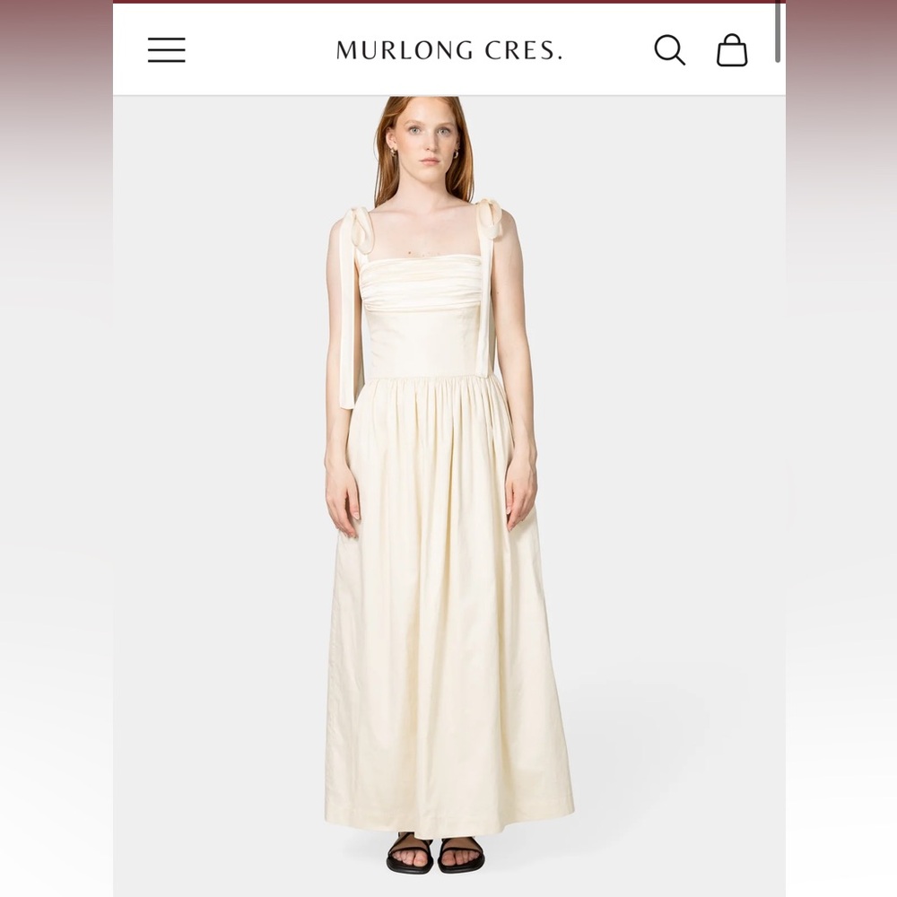 Murlong Cres Elsa Dress Ivory